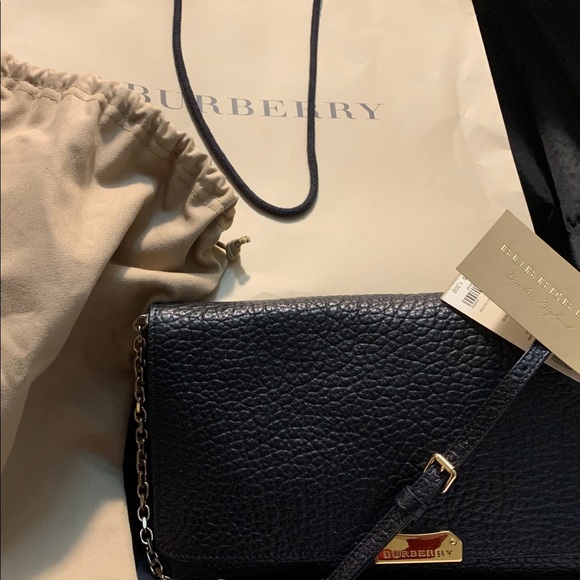 Burberry Grainmediun mildenhall clutch. Black. - Picture 11 of 12